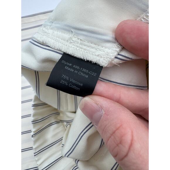 Jenni Kayne Biana Pant Striped Cream Size Small - Picture 3 of 5
